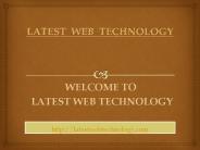 Latest Web Technology (1)