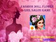 Fashion Doll Flower Girl Salon Game PowerPoint PPT Presentation