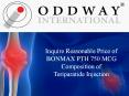 Zydus Bonmax PTH 750 Mcg Injection | Arthritis Medicines Wholesale Exporter PowerPoint PPT Presentation