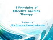 5 Principles of Effective Couples Therapy