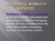 Enterprise Mobility Service |Make Your Business Dynamic