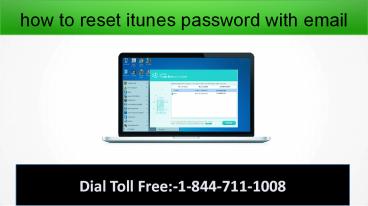 how to reset itunes password with email