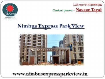 Nimbus Express Park: Luxurious Residential Flats