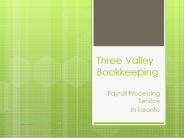 Three Valley Bookkeeping Payroll Processing Services