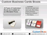 Business Card Boxes | Custom Business Card Boxes