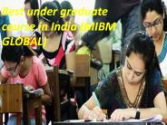 Best under graduate course in India (MIBM GLOBAL)