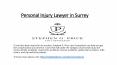 Personal Injury Lawyer in Surrey PowerPoint PPT Presentation