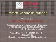 Indian Marble Rajsamand