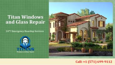 Residential Glass Repair Alexandria VA | Call On (+1)-571-699-9112