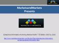 Latest Market Opportunities in the Enterprise Information Archiving and Forecasts by 2020 PowerPoint PPT Presentation