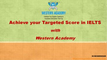 How to achieve your targeted score in IELTS