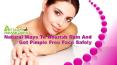 Natural Ways To Nourish Skin And Get Pimple Free Face Safely PowerPoint PPT Presentation