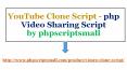 PHP Video Sharing Script | phpscriptsmall | YouTube Clone Script PowerPoint PPT Presentation