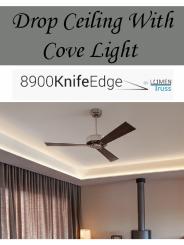 Drop Ceiling With Cove Light