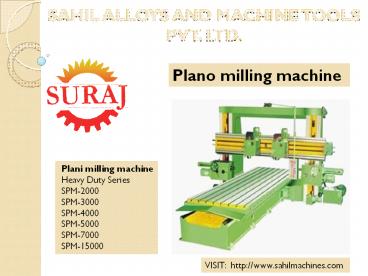 CNC PLANO MILLING (1)
