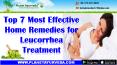 Top 7 Most Effective Home Remedies for Leucorrhea Treatment PowerPoint PPT Presentation