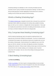 5 Best Meeting Scheduling Apps