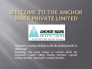 Automatic Bottle Washing Machine - www.anchormark.com