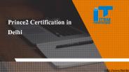 Prince2 Certification in Delhi
