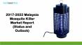 2017-2022 Malaysia Mosquito Killer Market Report (Status and Outlook) PowerPoint PPT Presentation