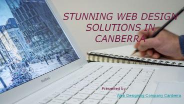 STUNNING WEB DESIGN SOLUTIONS IN CANBERRA