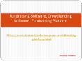 Fundraising software - Dexterity Solution - crowdfunding software PowerPoint PPT Presentation