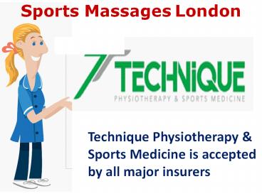 Sports Massages London