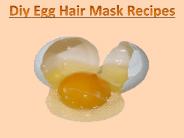 Diy egg hair mask recipes