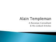 Alain Templeman - A Revenue Consultant