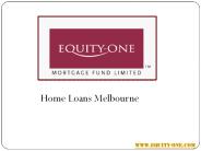 Home Loans Melbourne