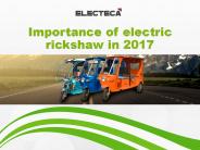 Importance of electric rickshaw in 2017