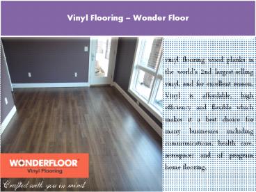 wonderfloor.com The Best Vinyl Flooring Provider