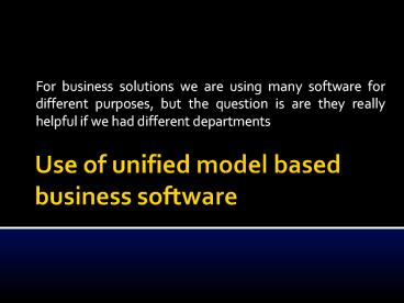 Prepare best Demand Sales and Operations Planning