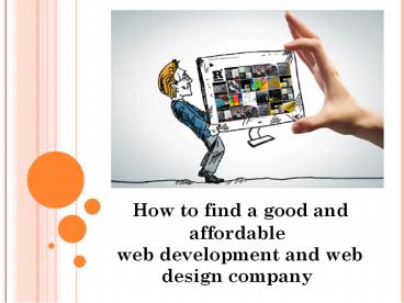 Web Development and Web Design. Its Feasibility and Importance