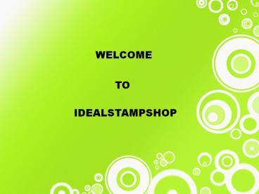 Best Specialty Stamps at Ideal Stamp Shop