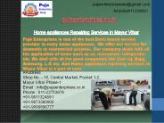 Home appliances Repairing Services in Mayur Vihar