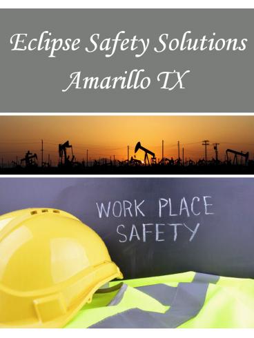Eclipse Safety Solutions Amarillo TX