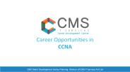 Career Opportunities in CCNA