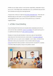 7 Free Online Collaboration Tools in 2017