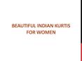 Beautiful Indian Kurtis For Women