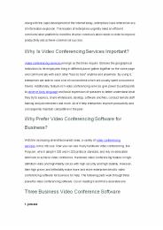 3 Video Conferencing Software for Business