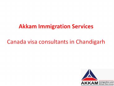 Canada visa consultants in Chandigarh