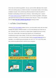 Top 6 Free Web Conferencing Software
