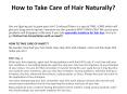 Hair Kit PowerPoint PPT Presentation