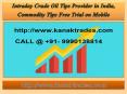 Intraday Crude Oil Tips Provider in India, Commodity Tips Free Trial on Mobile PowerPoint PPT Presentation