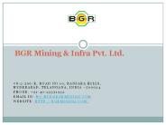 Mining Exploration Companies in India