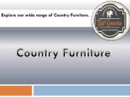 Country Furniture