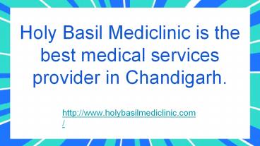 Dr. Sachin Verma in Chandigarh