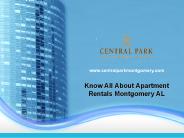 Know All About Apartment Rentals Montgomery AL