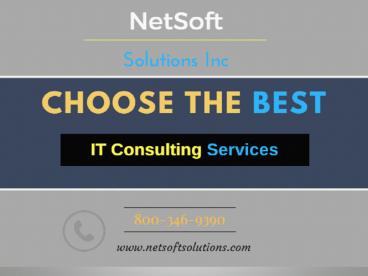 IT Assessments Services